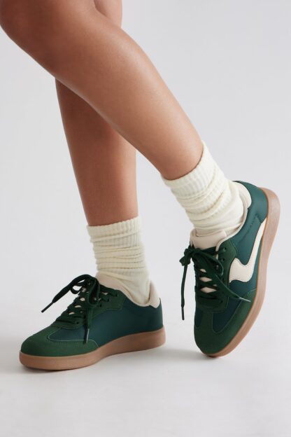 Zapatillas Doradas de Encaje Bajo - Image 16