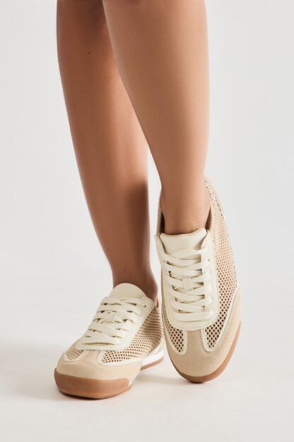 Zapatillas Deportivas de Tejido con Cordones - Verde - Image 3