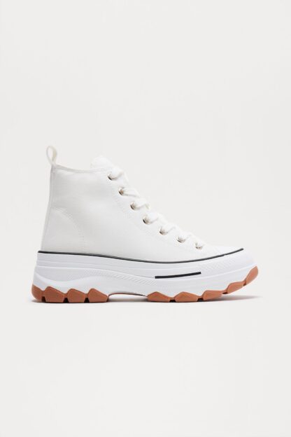 Zapatillas Deportivas de Plataforma Altas con Cordones - Image 5